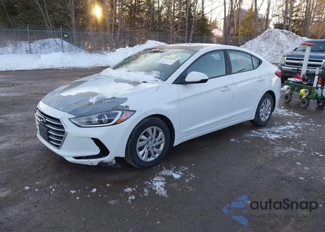 2017 Hyundai Elantra Se from USA, damaged, VIN 5NPD74LF5HH100520